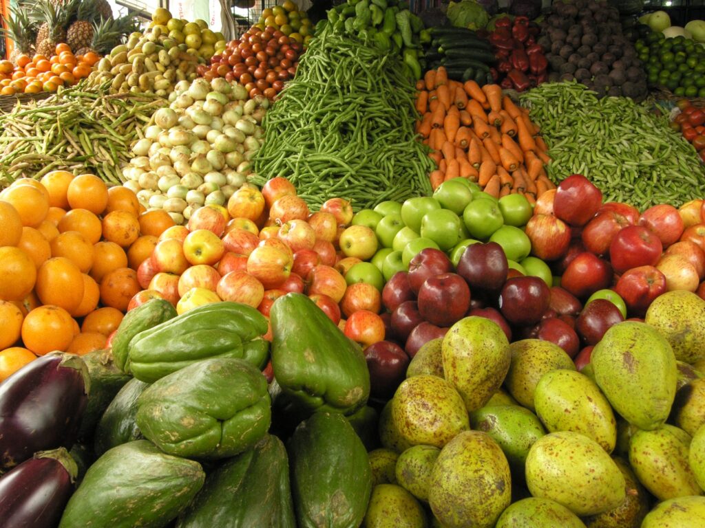frutas y verduras